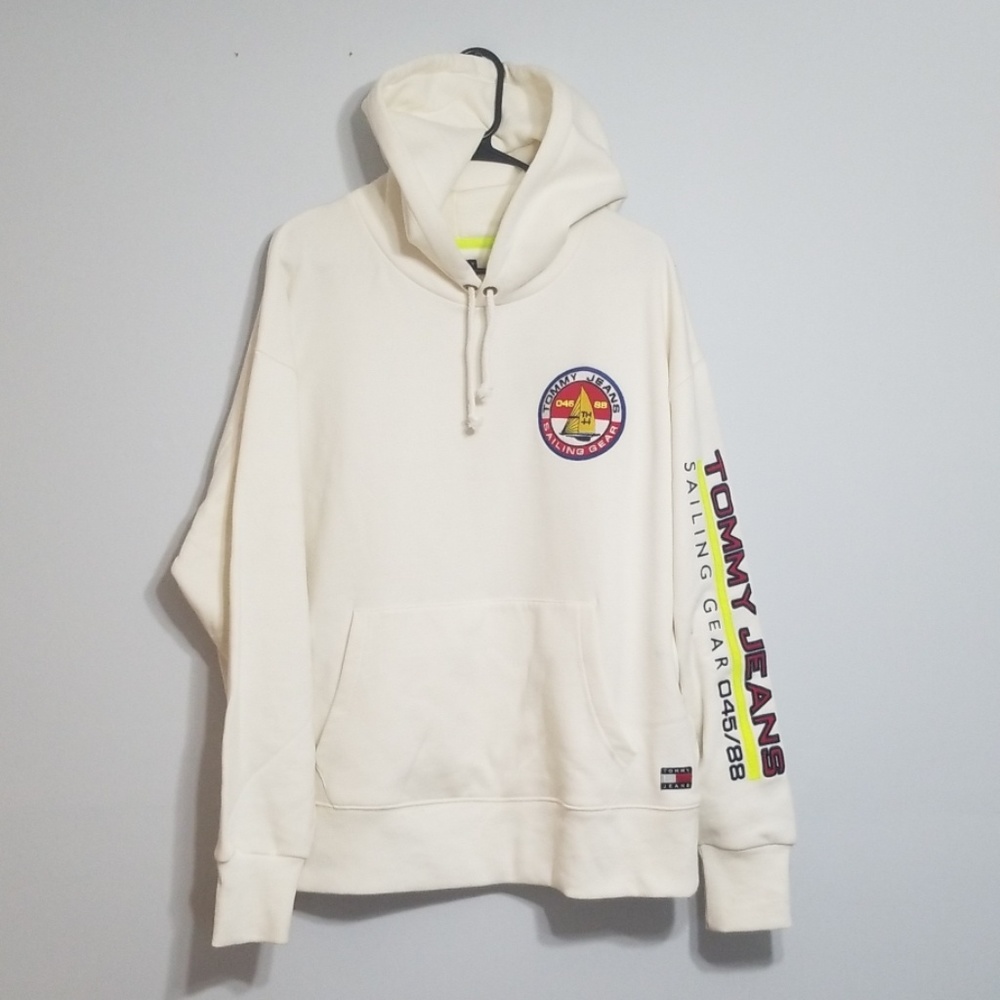 Tommy Jeans Sailing Gear Hoodie Large Big Flag